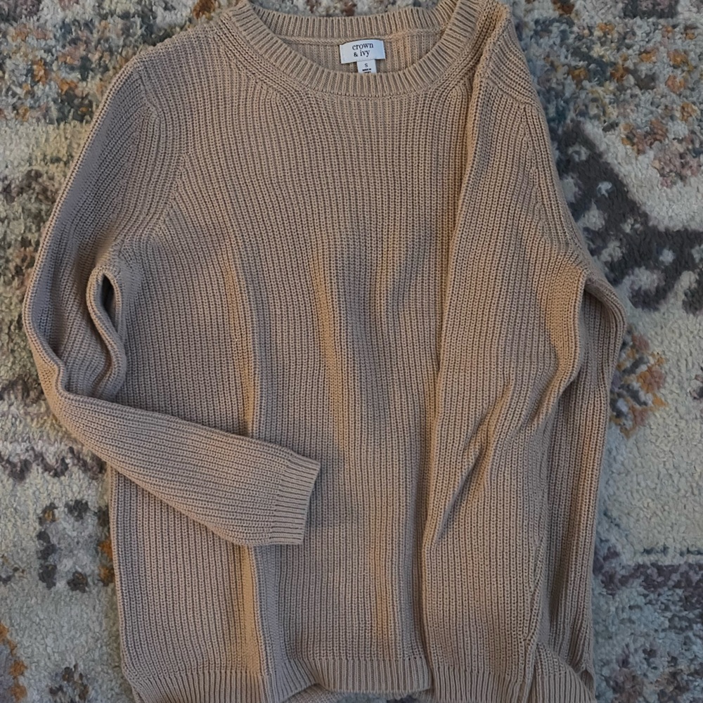 Tan sweater